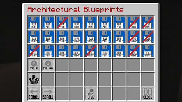 architectural blueprints gui