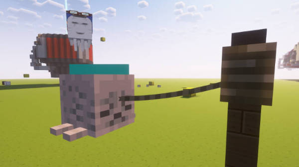 Harnessed extra happy ghast