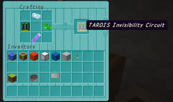 Invisibility circuit recipe