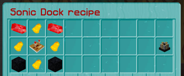 Sonic Dock recipe