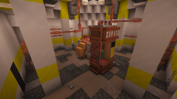 Copper Golem Charging Station