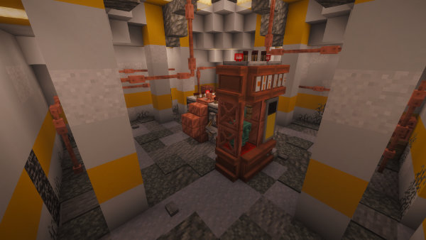 Copper Golem Charging Station